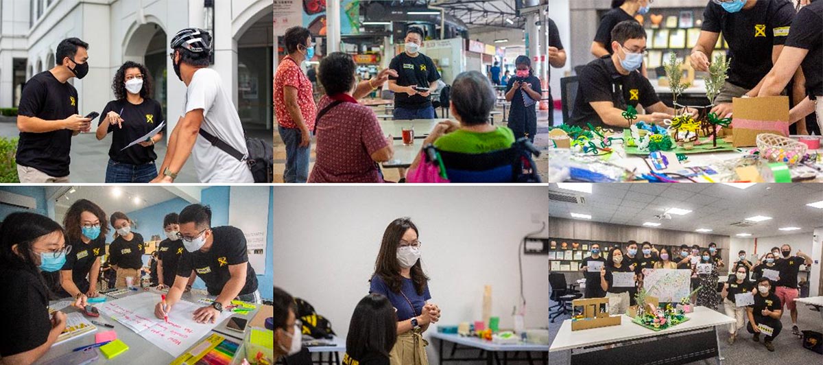 DesignSingapore Council’s School of X runs fast-paced Community Bootcamp Challenge in the heartlands and the civic district for its first anniversary
